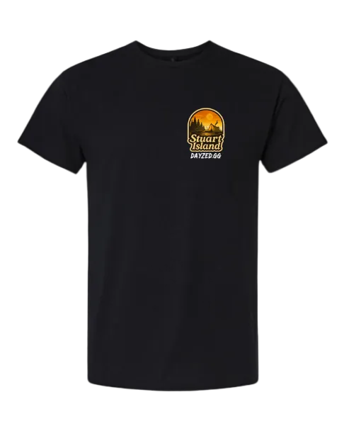 Stuart Island Sticker T-Shirt